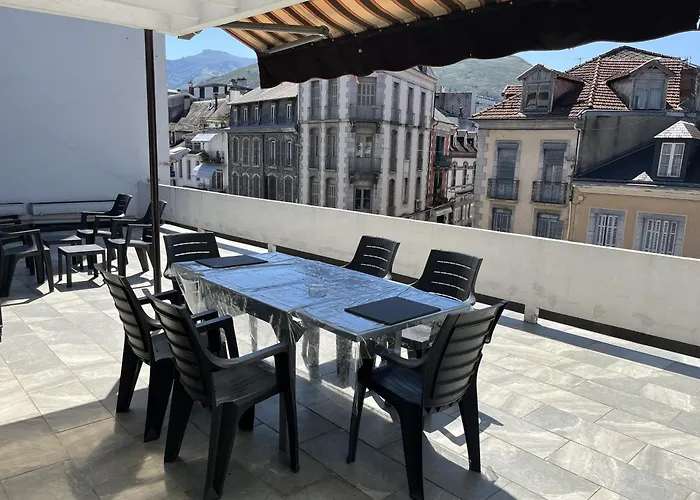 Le Soleil 140 M2 Climatise Parking Prive Proche Sanctuaires 루르드